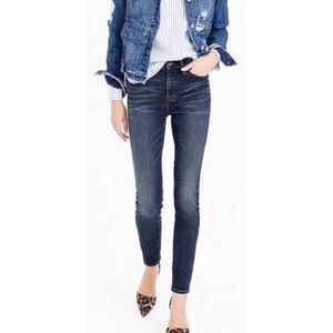 J. Crew Dark Blue Skinny Jeans
